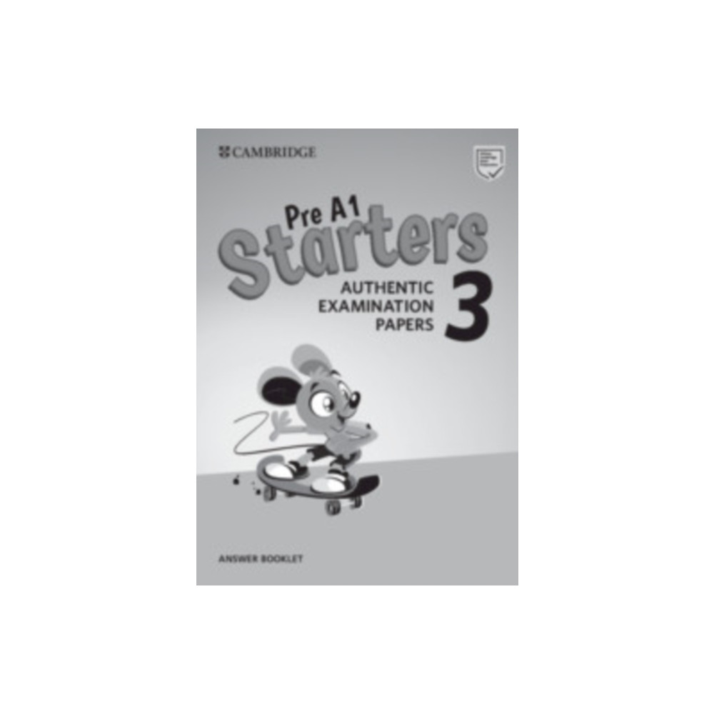 Produktbild för Pre A1 Starters 3 Answer Booklet (häftad, eng)