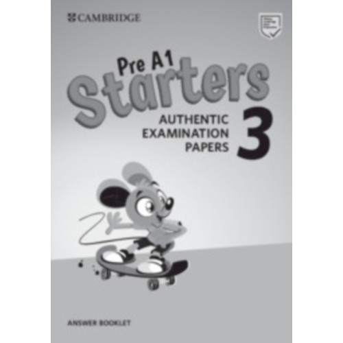 Cambridge University Press Pre A1 Starters 3 Answer Booklet (häftad, eng)