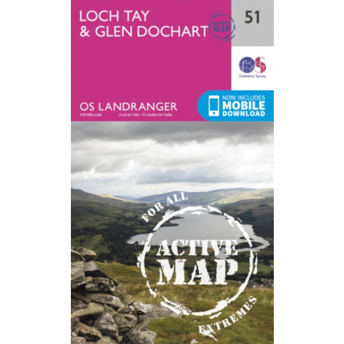 Ordnance Survey Loch Tay & Glen Dochart