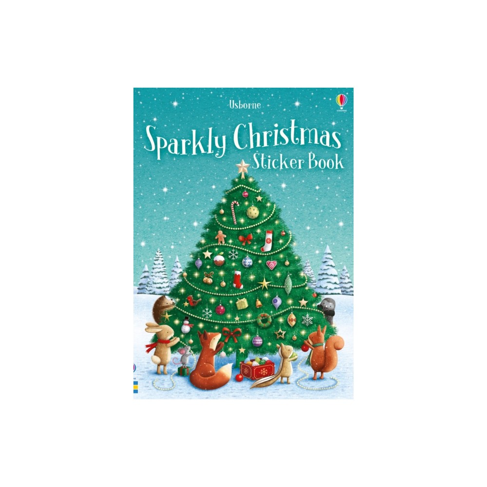 Produktbild för Sparkly Christmas Sticker Book (häftad, eng)