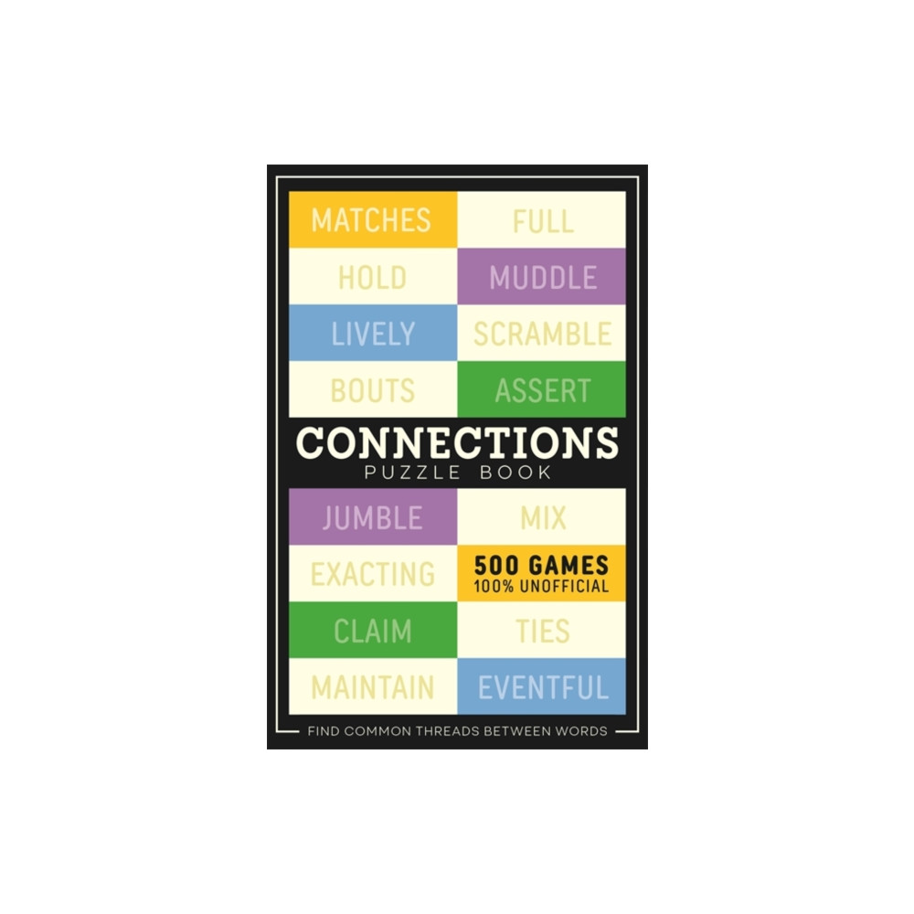 Produktbild för Connections Puzzle Book (häftad, eng)