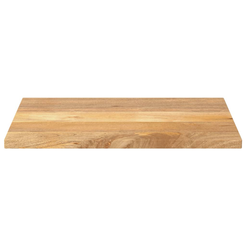 Produktbild för Bordsskiva 80x70x3,8 cm rektangulär massivt mango-trä