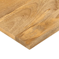 Produktbild för Bordsskiva 80x70x3,8 cm rektangulär massivt mango-trä