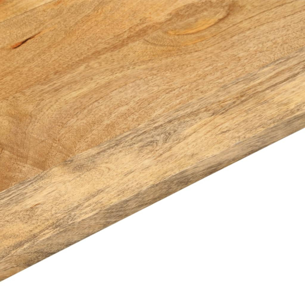 Produktbild för Bordsskiva 80x70x3,8 cm rektangulär massivt mango-trä