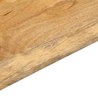 Produktbild för Bordsskiva 80x70x3,8 cm rektangulär massivt mango-trä