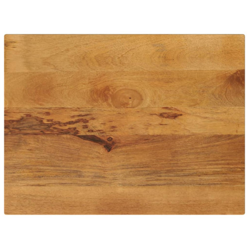 vidaXL Bordsskiva 80x70x2,5 cm rektangulär massivt mango-trä