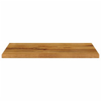 Produktbild för Bordsskiva 80x70x2,5 cm rektangulär massivt mango-trä