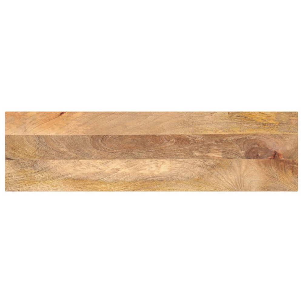Produktbild för Bordsskiva 120x40x2,5 cm rektangulär massivt mango-trä