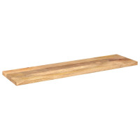 Produktbild för Bordsskiva 120x40x2,5 cm rektangulär massivt mango-trä