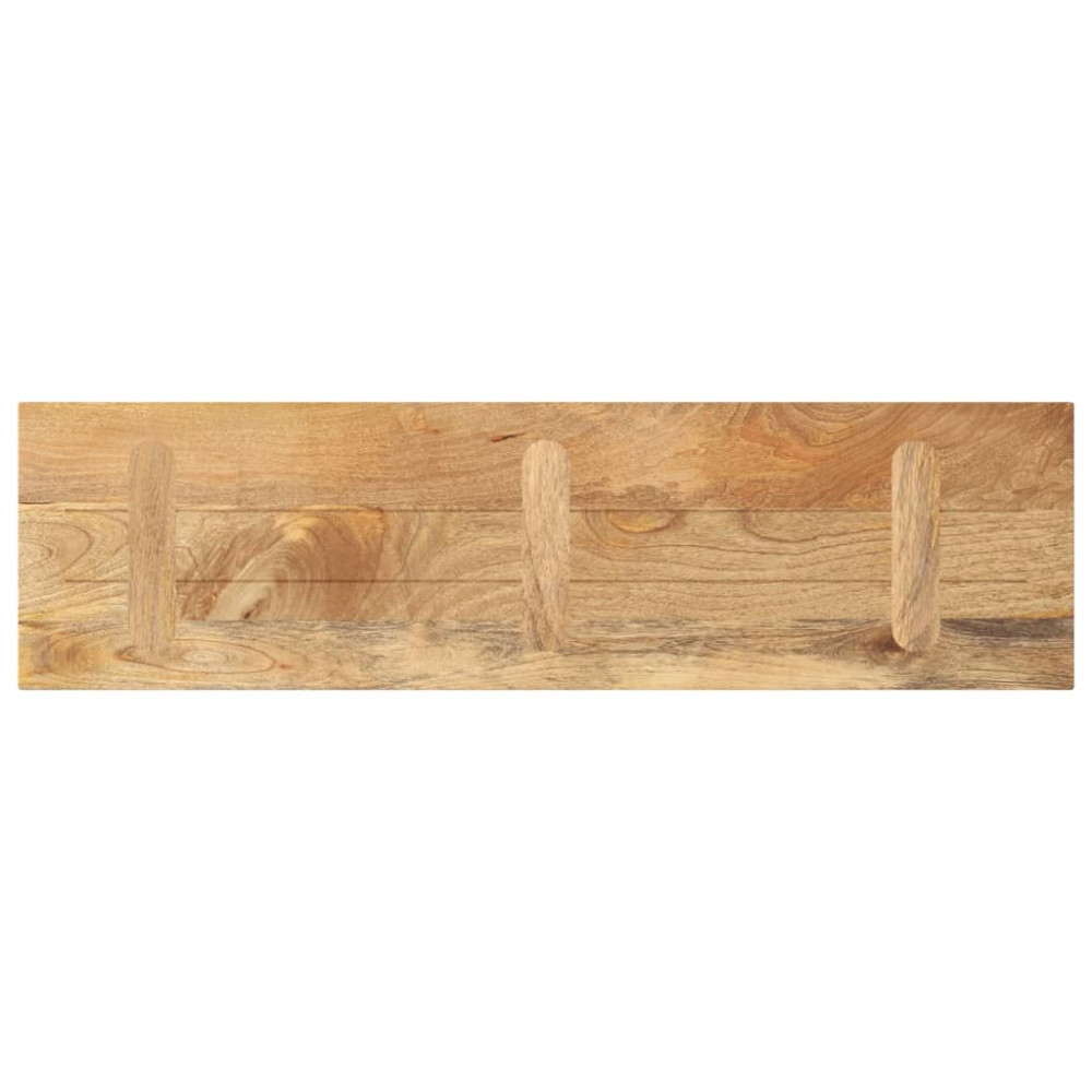 Produktbild för Bordsskiva 120x40x2,5 cm rektangulär massivt mango-trä
