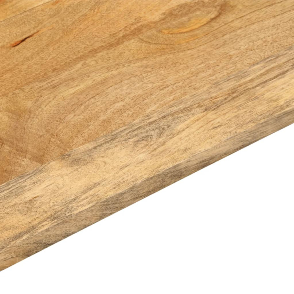 Produktbild för Bordsskiva 120x40x3,8 cm rektangulär massivt mango-trä