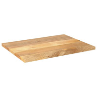 Produktbild för Bordsskiva 90x60x3,8 cm rektangulär massivt mango-trä
