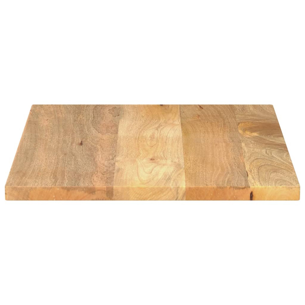 Produktbild för Bordsskiva 90x70x3,8 cm rektangulär massivt mango-trä
