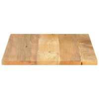 Produktbild för Bordsskiva 90x70x3,8 cm rektangulär massivt mango-trä