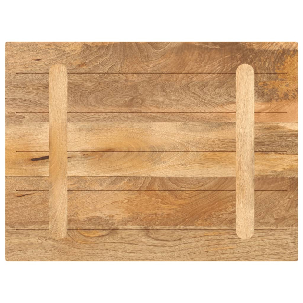 Produktbild för Bordsskiva 80x60x3,8 cm rektangulär massivt mango-trä