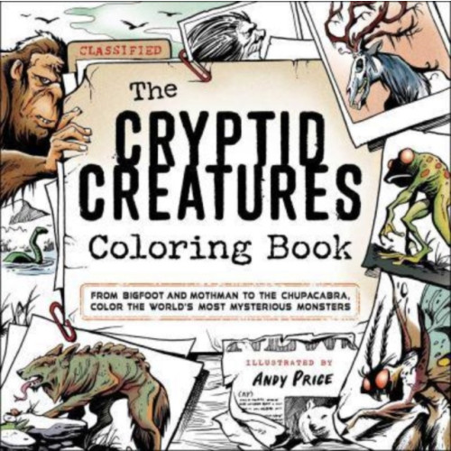 Adams Media Corporation The Cryptid Creatures Coloring Book (häftad, eng)