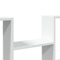 Produktbild för Vägghylla vit 99x15x60 cm konstruerat trä