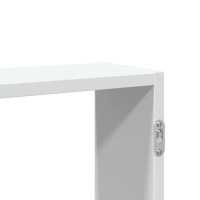 Produktbild för Vägghylla vit 99x15x60 cm konstruerat trä