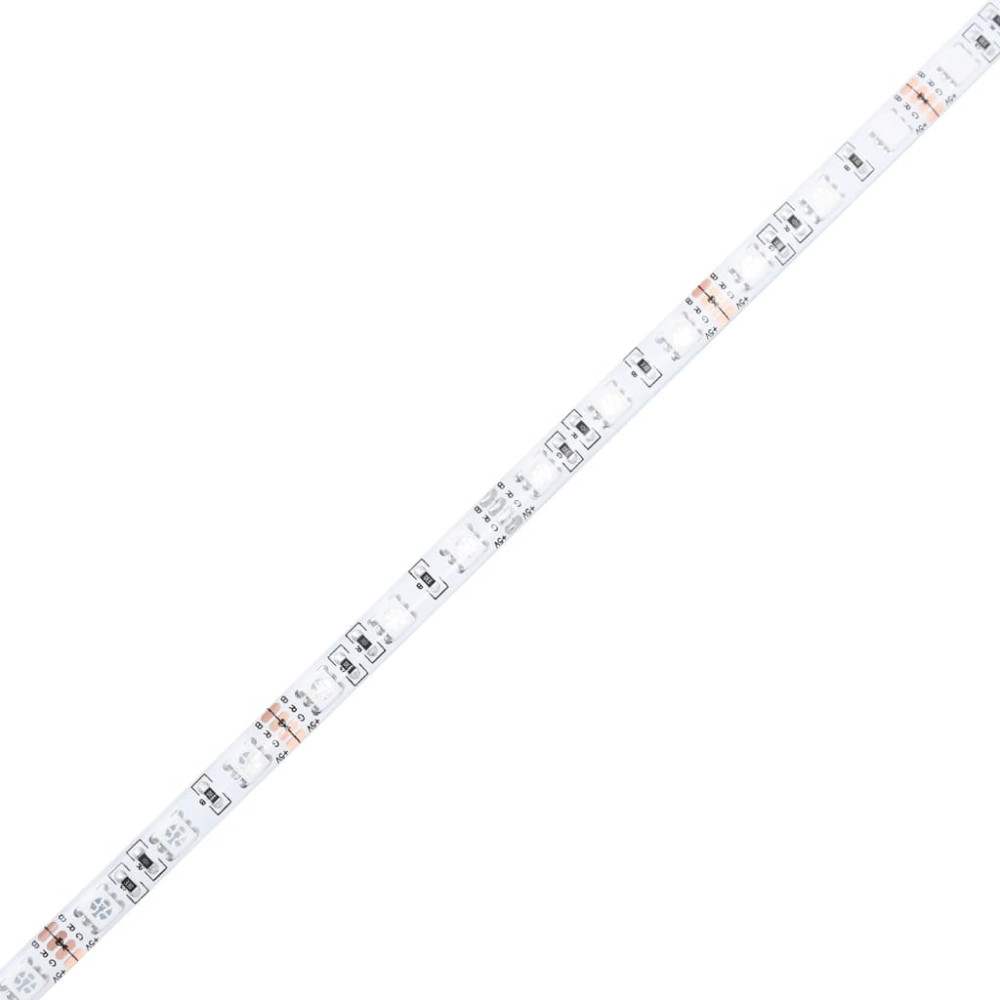 Produktbild för Soffbord med LEDs betonggrå konstruerat trä