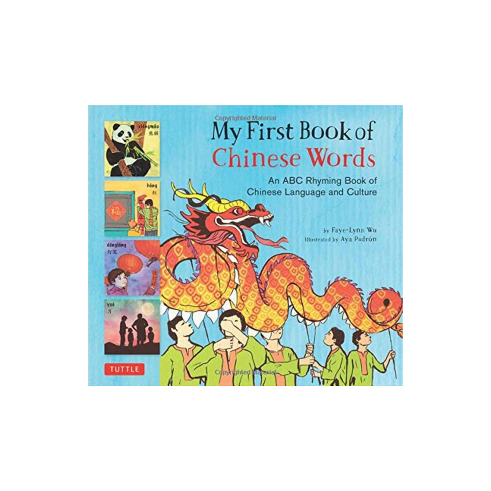 Produktbild för My First Book of Chinese Words (inbunden, eng)