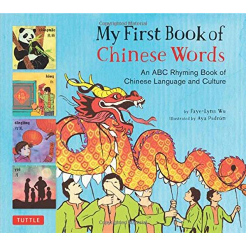 Tuttle Publishing My First Book of Chinese Words (inbunden, eng)