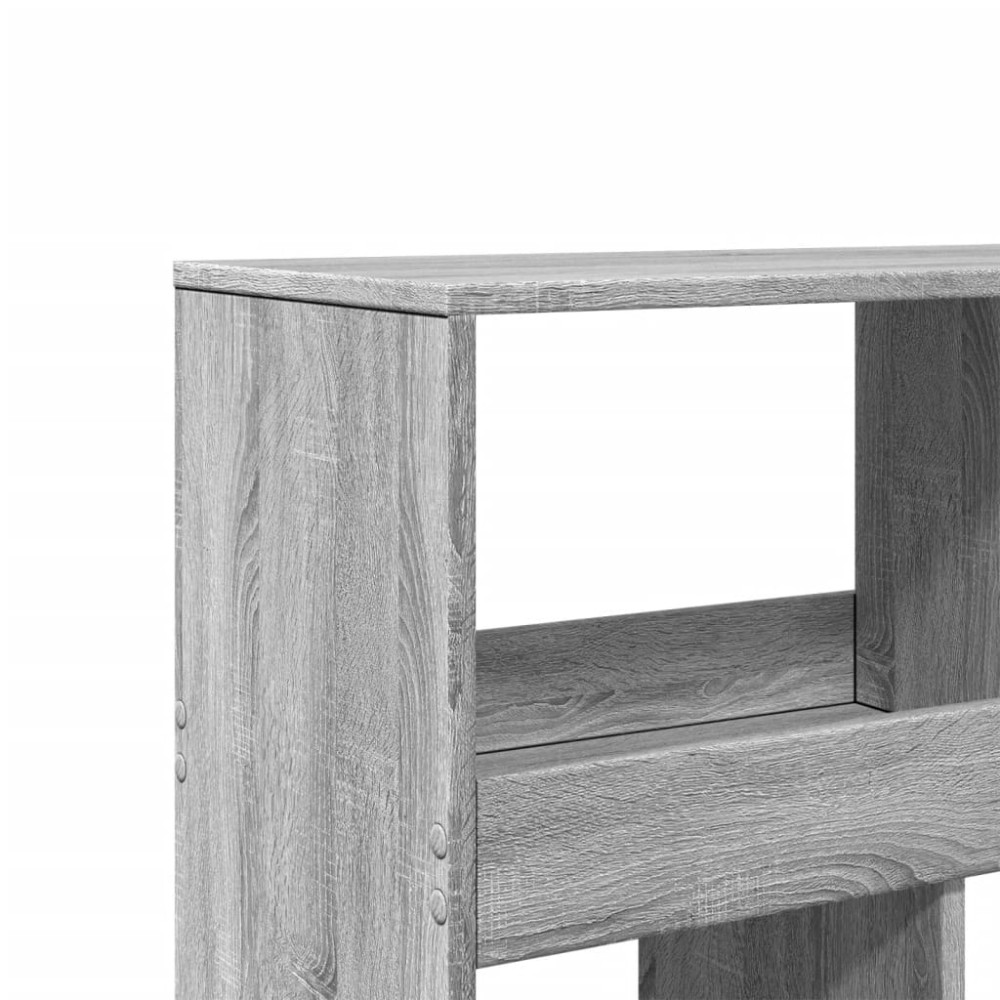 Produktbild för Rumsavdelare grå sonoma 100x33x187,5 cm konstruerat trä