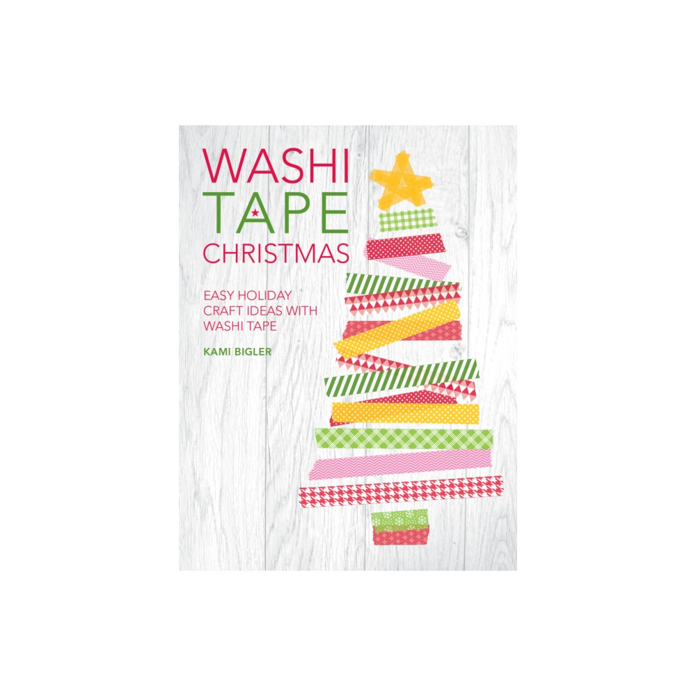 Produktbild för Washi Tape Christmas (häftad, eng)