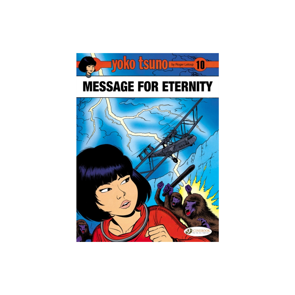 Produktbild för Yoko Tsuno Vol. 10: Message for Eternity (häftad, eng)
