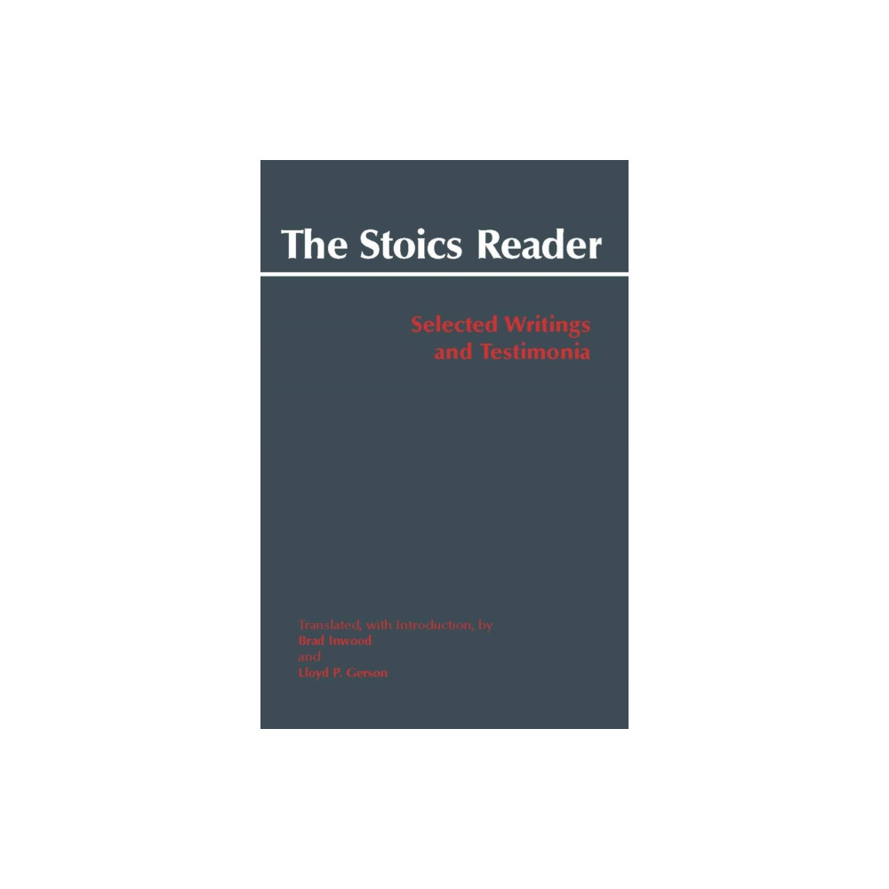 Produktbild för The Stoics Reader (häftad, eng)