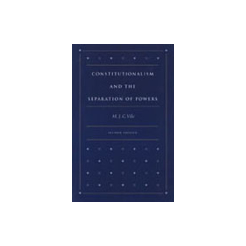 Produktbild för Constitutionalism & the Separation of Powers, 2nd Edition (inbunden, eng)