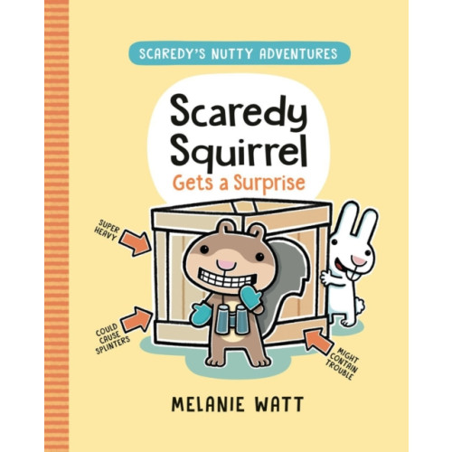 Prentice Hall Press Scaredy Squirrel Gets a Surprise (inbunden, eng)