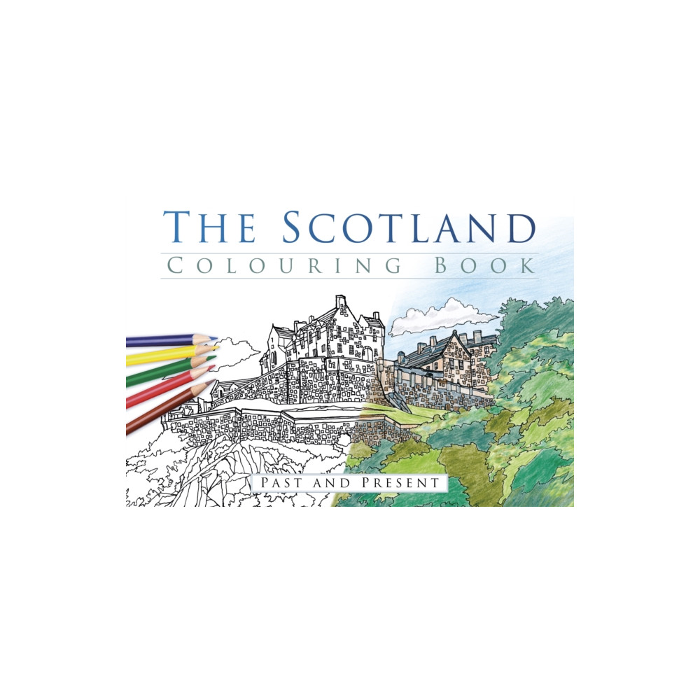 Produktbild för The Scotland Colouring Book: Past and Present (häftad, eng)