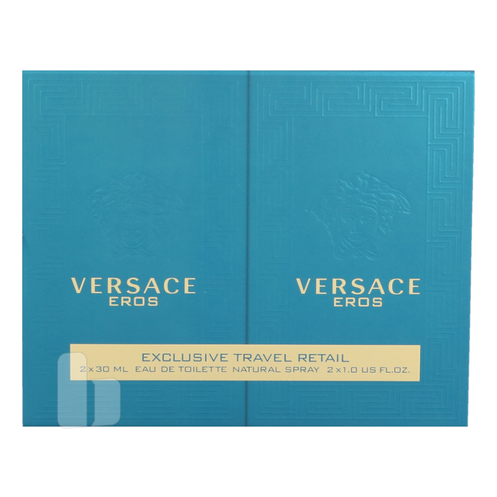 Produktbild för Versace Eros Pour Homme Duo Set 60 ml Herr