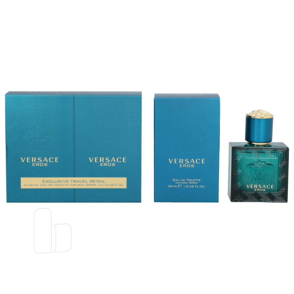 Produktbild för Versace Eros Pour Homme Duo Set 60 ml Herr
