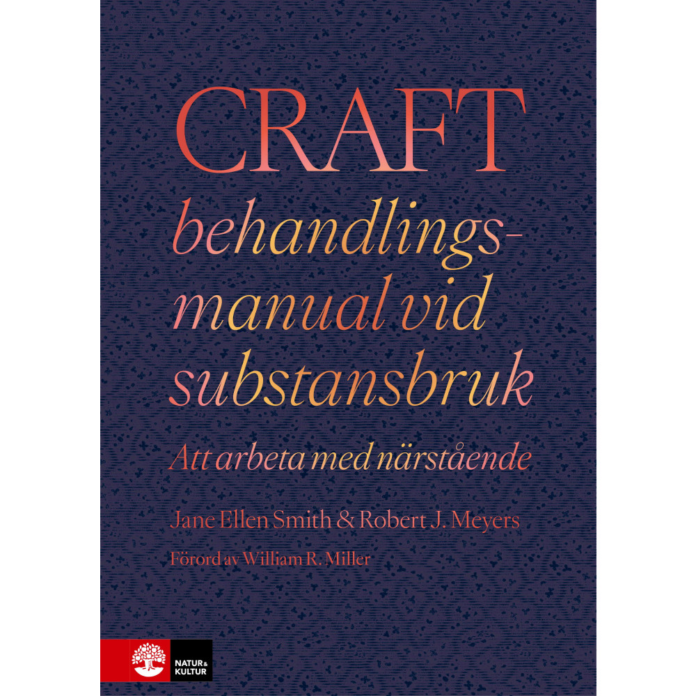 Produktbild för CRAFT behandlingsmanual vid substansbruk : att arbeta med närstående (inbunden)