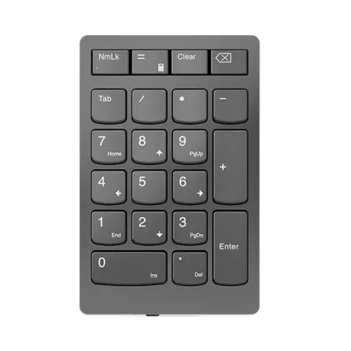 Lenovo Lenovo 4Y41C33791 numeriskt tangentbord Universal RF Trådlös Grå