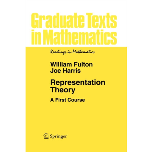 Springer-Verlag New York Inc. Representation Theory (häftad, eng)