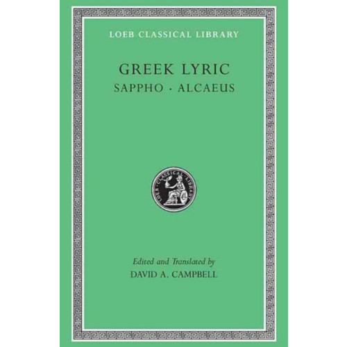 Harvard university press Greek Lyric, Volume I (inbunden, eng)