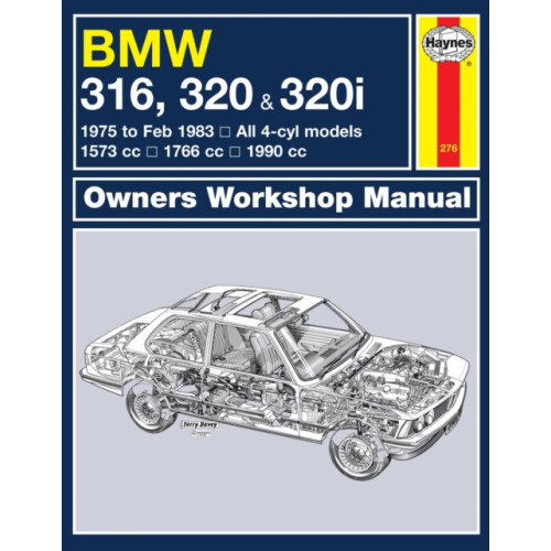 Haynes Publishing Group BMW 316, 320 & 320i (4-cyl)(75 - Feb 83) Haynes Repair Manual (häftad, eng)