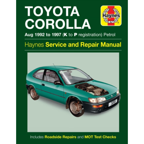 Haynes Publishing Group Toyota Corolla Petrol (Aug 92 - 97) Haynes Repair Manual (häftad, eng)