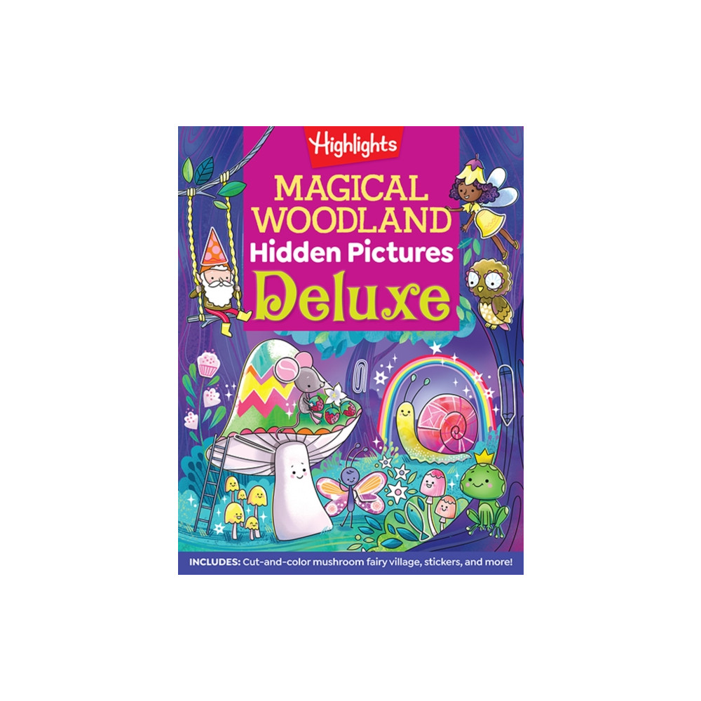 Produktbild för Magical Woodland Puzzles Deluxe (häftad, eng)