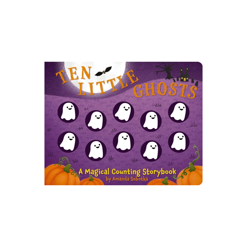 Produktbild för Ten Little Ghosts (bok, board book, eng)