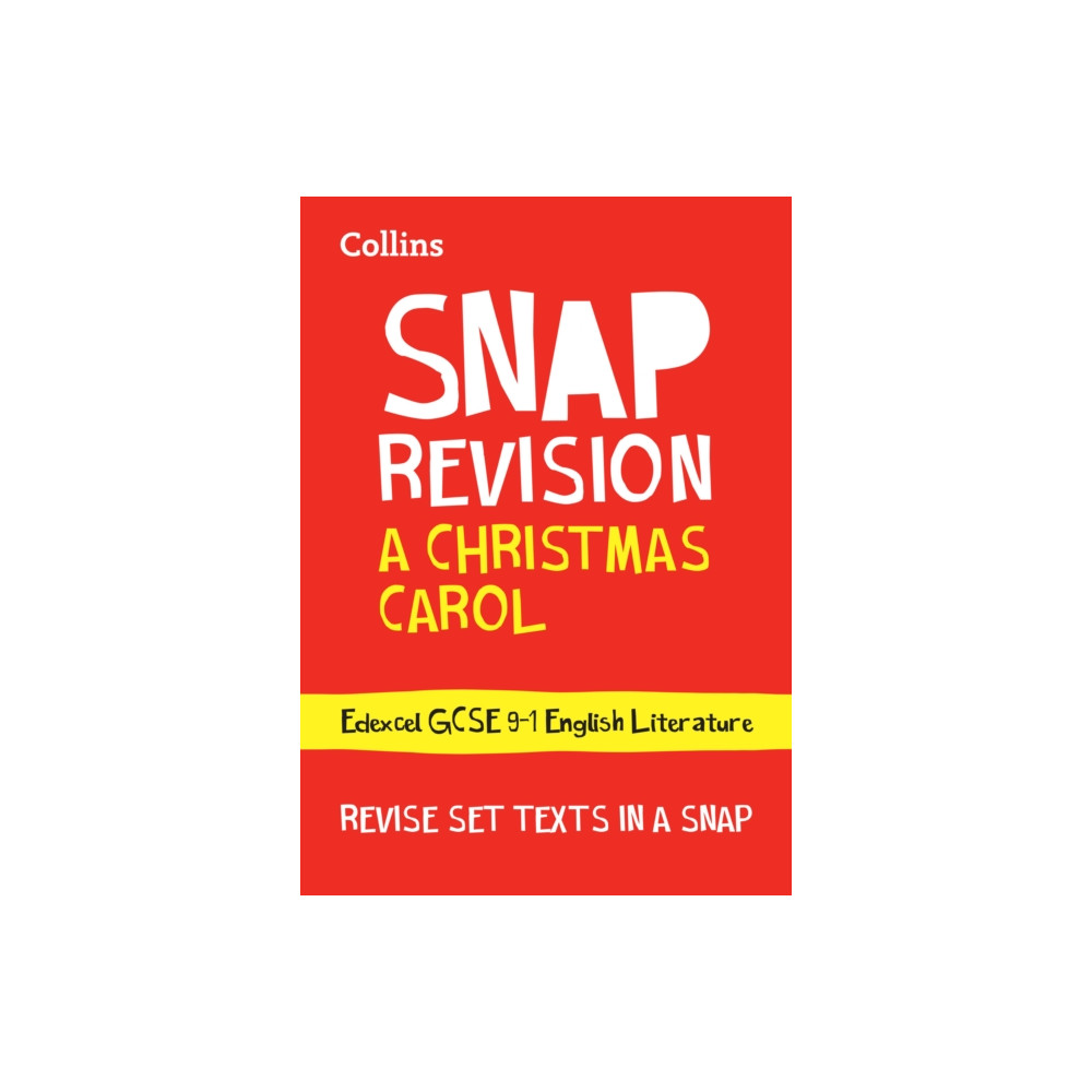 Produktbild för A Christmas Carol: Edexcel GCSE 9-1 English Literature Text Guide (häftad, eng)