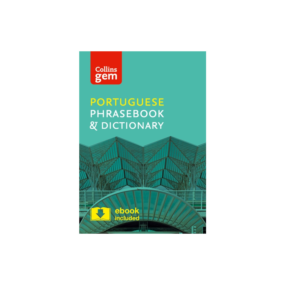 Produktbild för Collins Portuguese Phrasebook and Dictionary Gem Edition (häftad, eng)