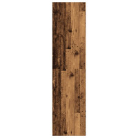 Produktbild för Garderob åldrat trä 30x50x200 cm konstruerat trä