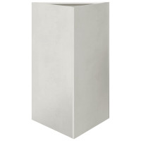 Produktbild för Odlingslådor 2 st triangulär 50x43x75 cm rostfritt stål