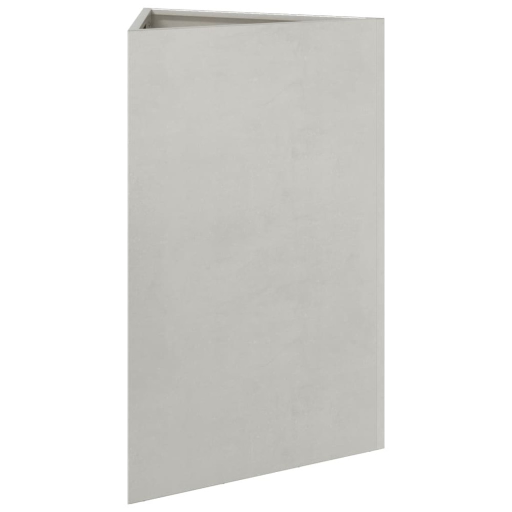 Produktbild för Odlingslådor 2 st triangulär 50x43x75 cm rostfritt stål