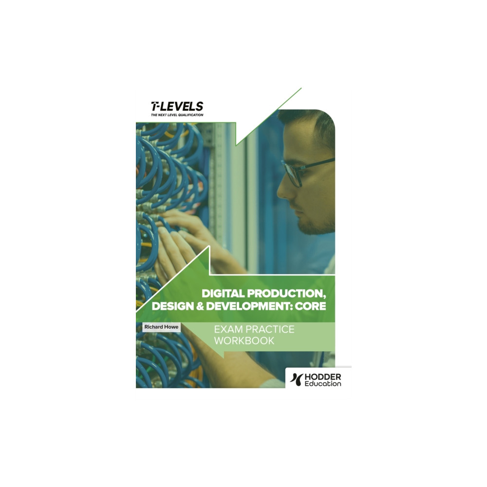 Produktbild för Digital Production, Design and Development T Level Exam Practice Workbook (häftad, eng)