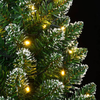 Produktbild för Plastgran smal 150 LEDs 120 cm