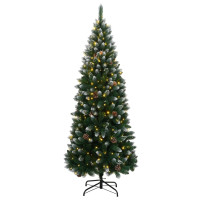 Produktbild för Plastgran 300 LEDs 180 cm